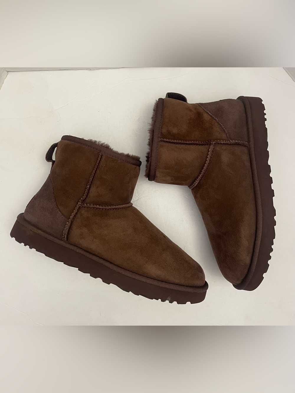 UGG WOMEN CLASSIC MINI II DUSTED COCOA - Picture 4 of 8